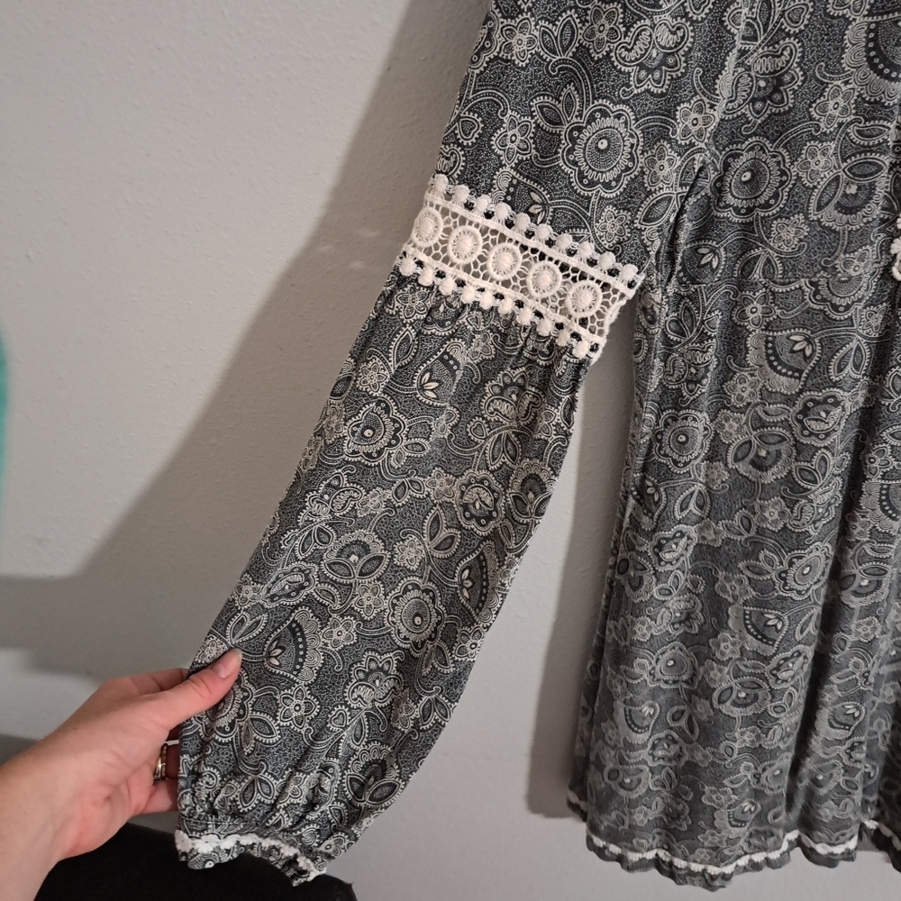 NWOT Free People High Neck Dress - Picture 3 of 5